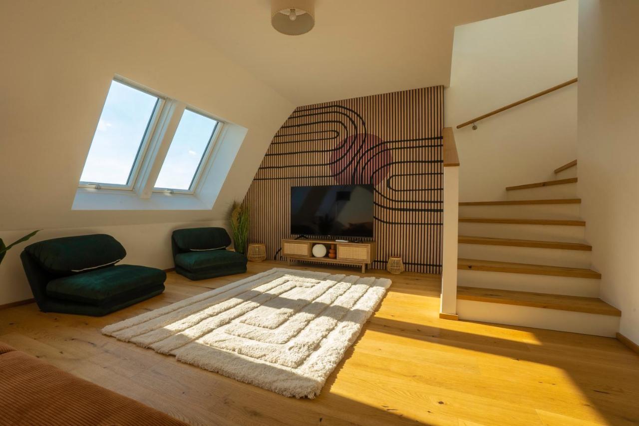 Orestaliving - Penthouse In 2Nd District With View Wien Eksteriør bilde