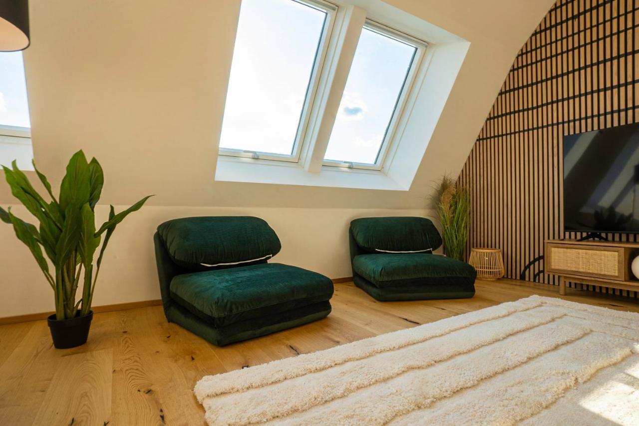 Orestaliving - Penthouse In 2Nd District With View Wien Eksteriør bilde