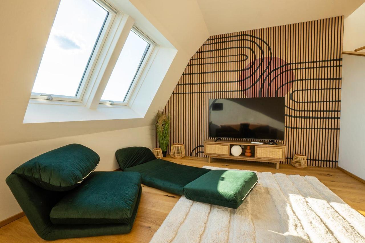 Orestaliving - Penthouse In 2Nd District With View Wien Eksteriør bilde